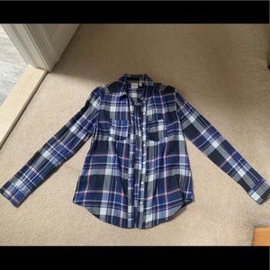 bp plaid button down shirt